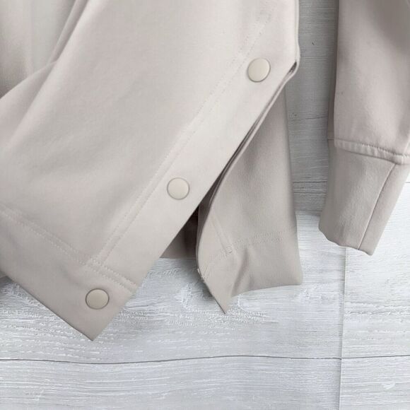 Athleta Glacier Handkerchief‎ Poncho Women XS Hooded Sweatshirt Grey Oversized - Picture 7 of 16